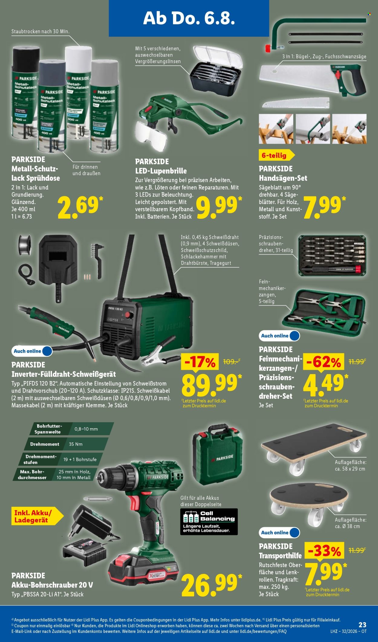 Lidl Prospekte  - 3.08.2026 - 8.08.2026. Seite 39