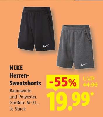 NIKE Herren Sweatshorts