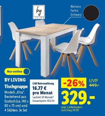 By Living Tischgruppe