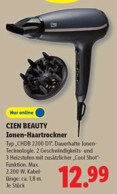 Cien Beauty Ionen-Haartrockner