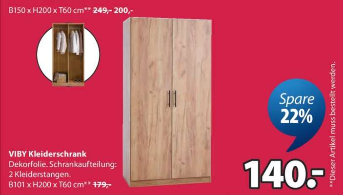 VIBY Kleiderschrank