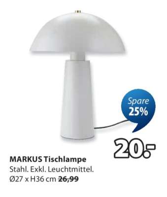 MARKUS Tischlampe