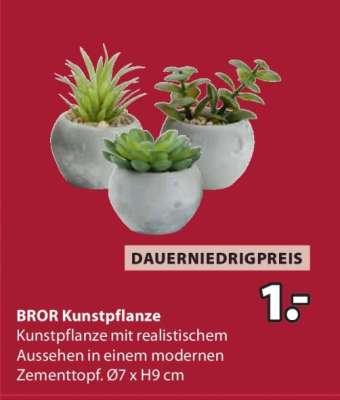 BROR Kunstpflanze