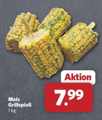 Mais Grillspieß