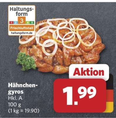 Hähnchen-gyros