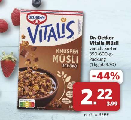 DR. OETKER Vitalis-Müsli