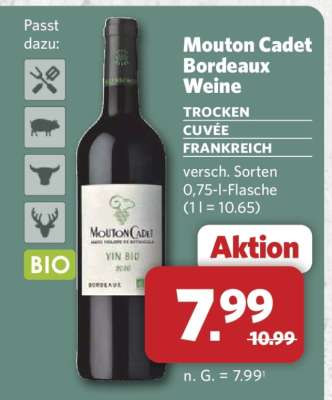 Mouton Cadet Bordeaux Weine