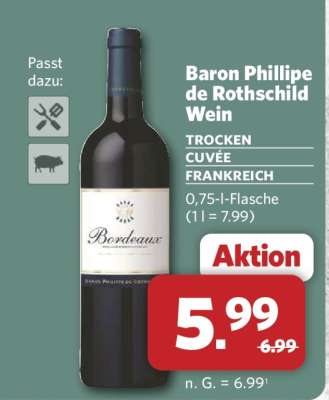 Baron Phillipe de Rothschild Wein