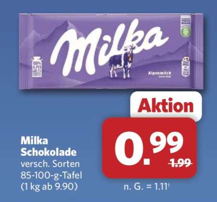 MILKA Schokolade