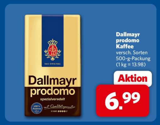 Dallmayr prodomo Kaffee