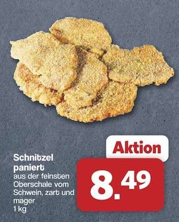 Schnitzel paniert