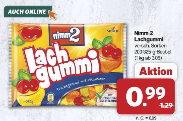 Nimm 2 Lachgummi