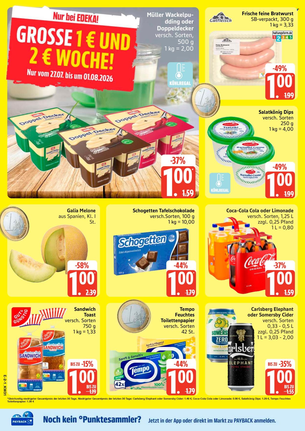 Edeka Prospekte  - 27.07.2026 - 1.08.2026. Seite 2