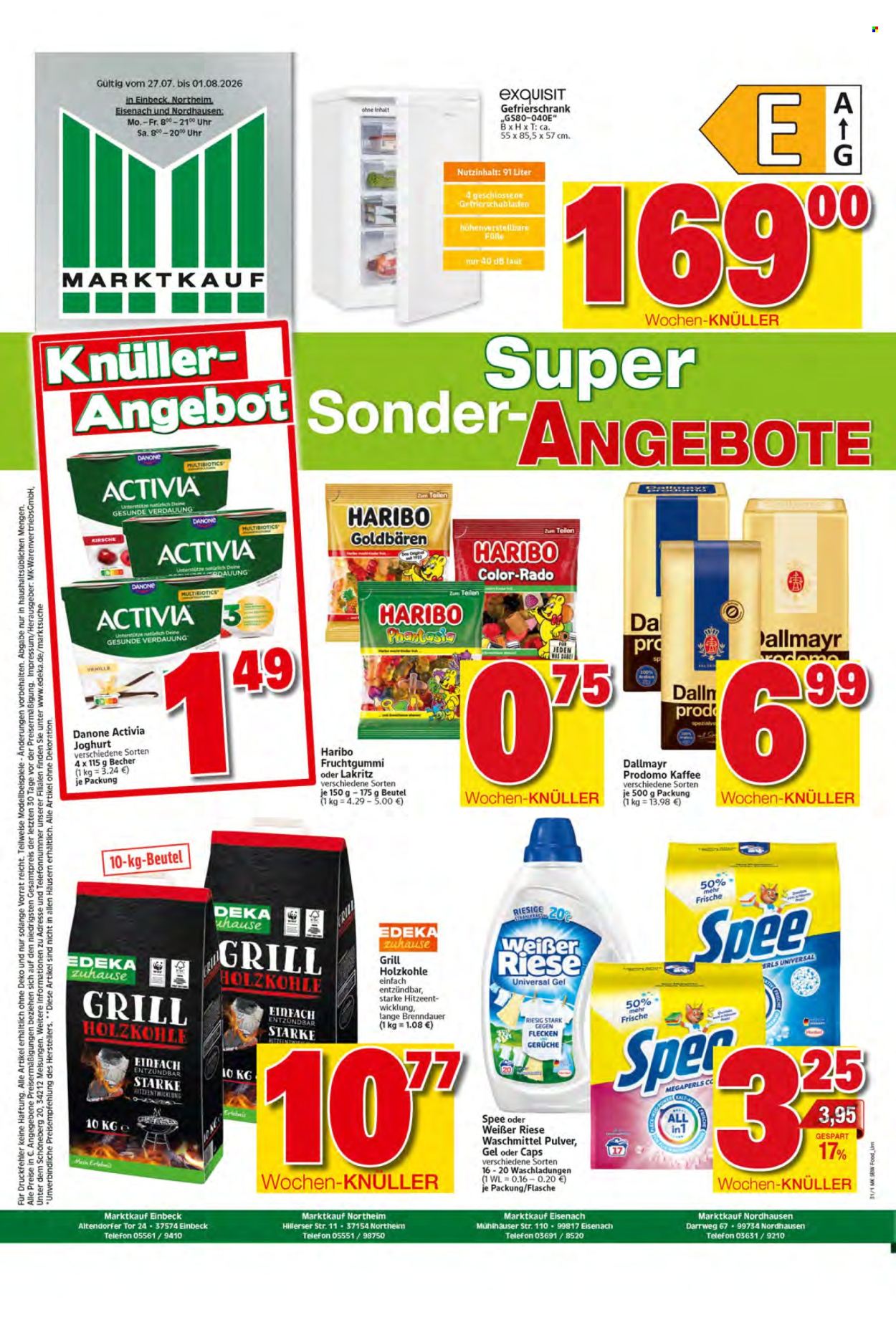 Marktkauf Prospekte  - 27.07.2026 - 1.08.2026. Seite 1