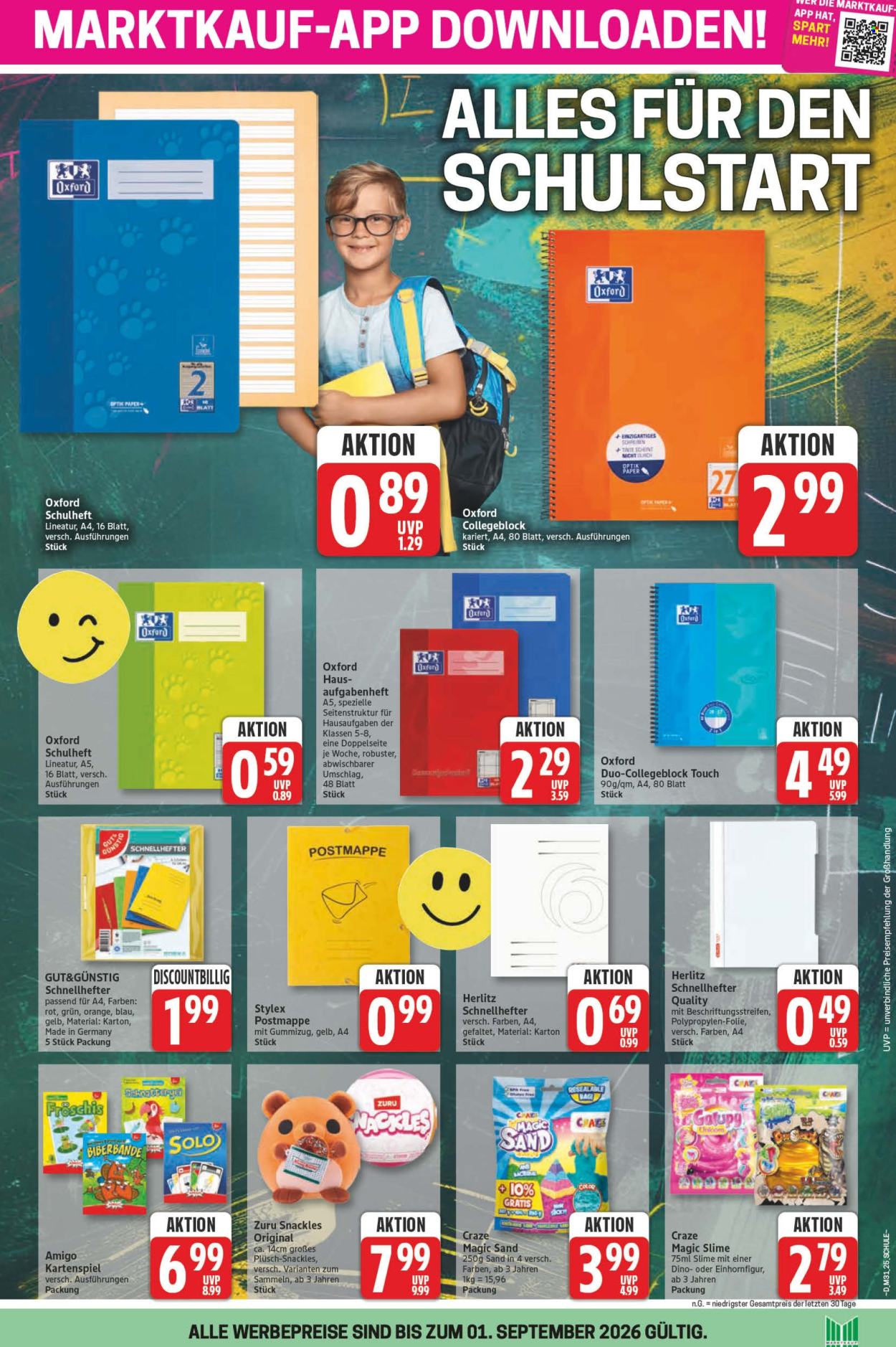 Marktkauf Prospekte  - 27.07.2026 - 1.08.2026. Seite 25