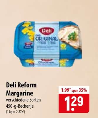 DELI REFORM Margarine