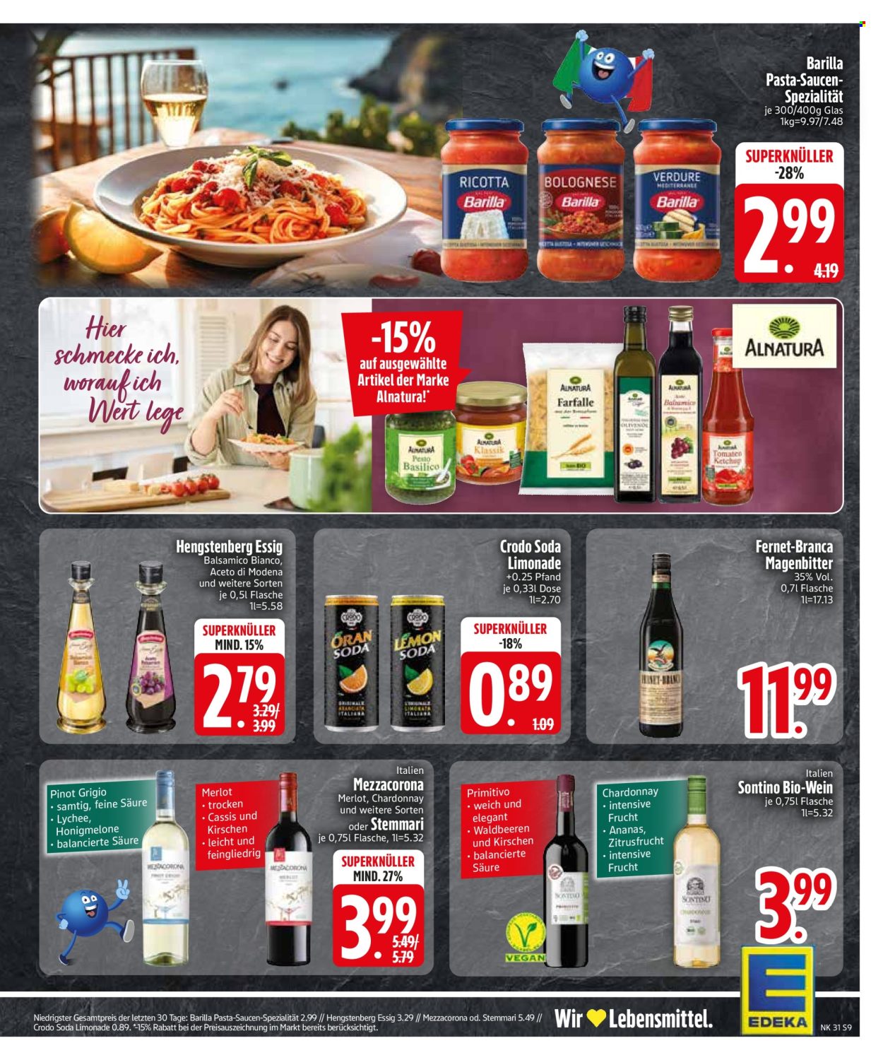 Leták Edeka - 27.7.2026 - 1.8.2026. Strana 11