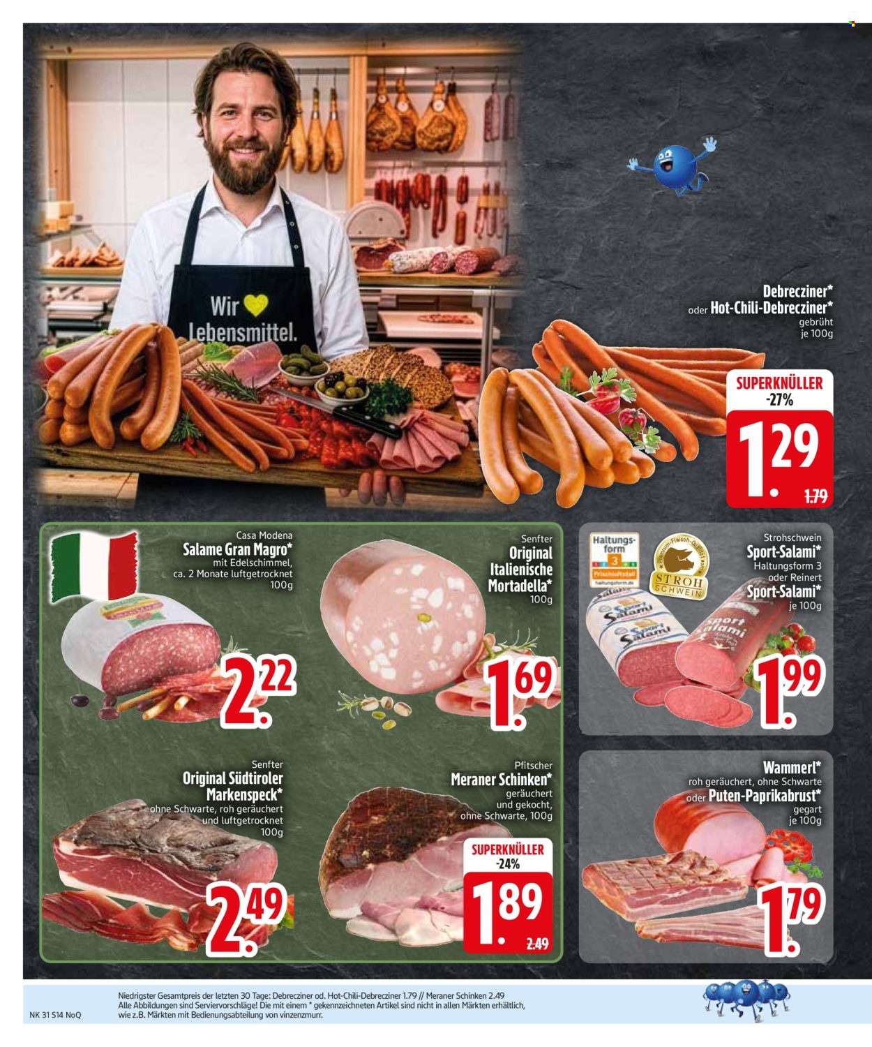 Leták Edeka - 27.7.2026 - 1.8.2026. Strana 16