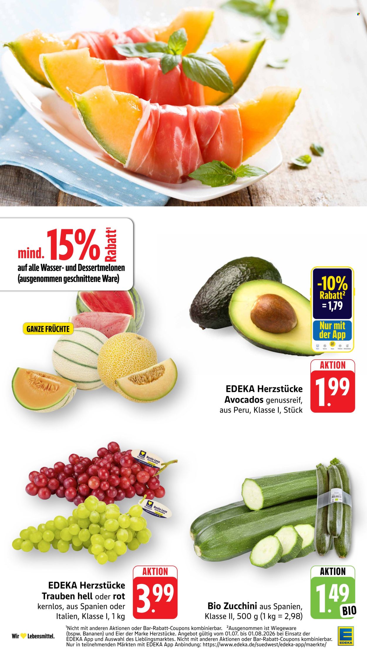 Leták Edeka - 27.7.2026 - 1.8.2026. Strana 10