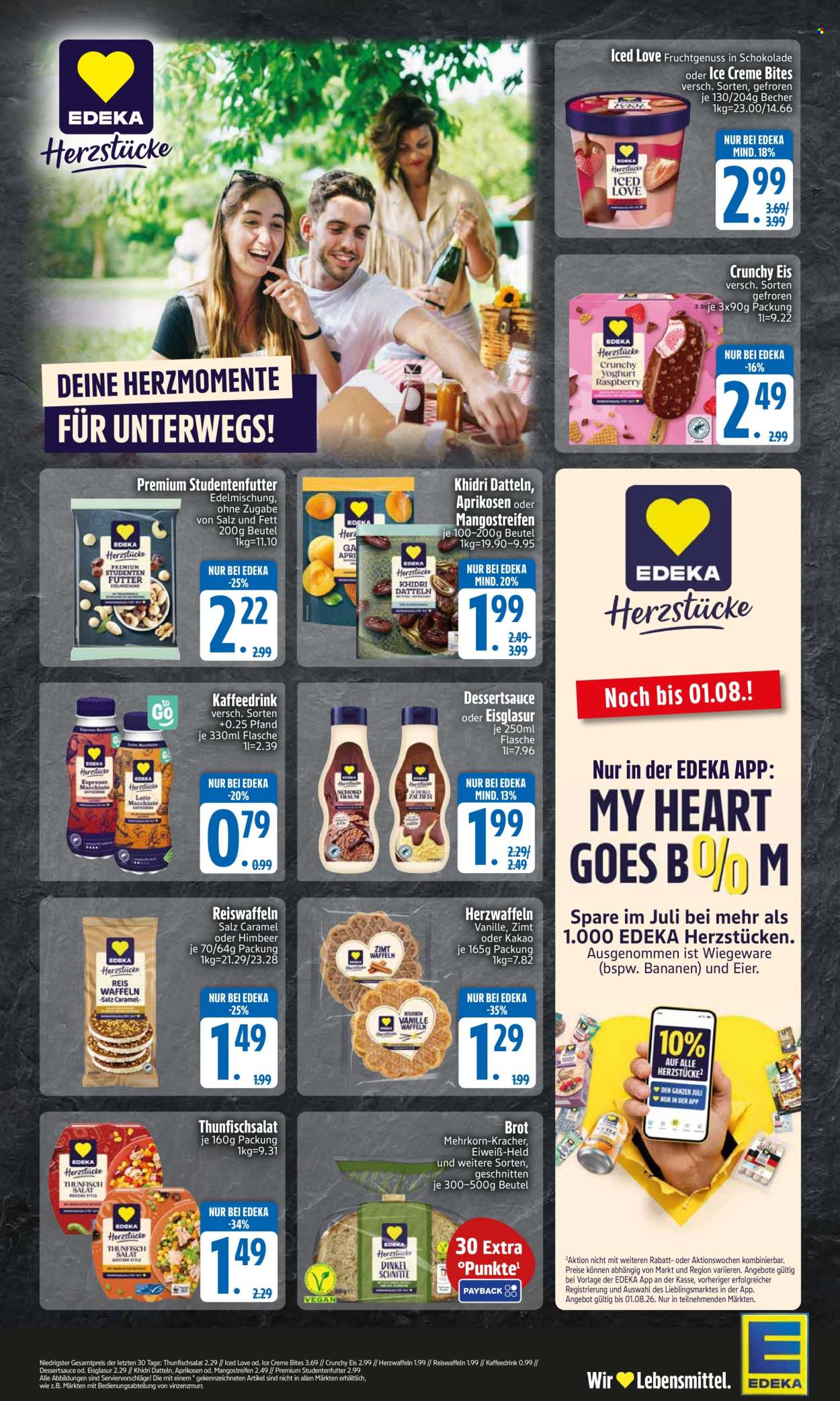 Leták Edeka - 27.7.2026 - 1.8.2026. Strana 2