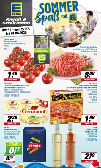 Prospekte Edeka - 27.07.2026 - 1.08.2026.