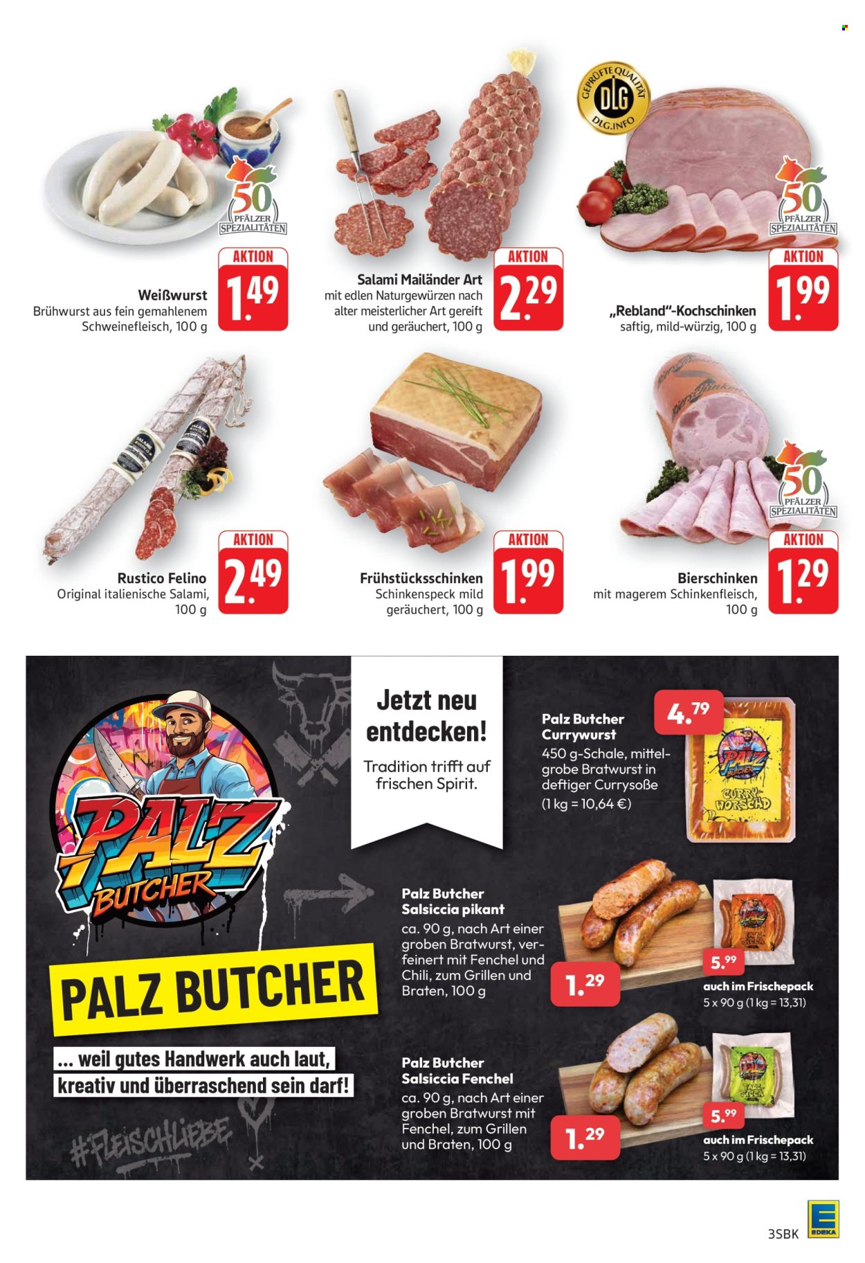 Leták Edeka - 27.7.2026 - 1.8.2026. Strana 3