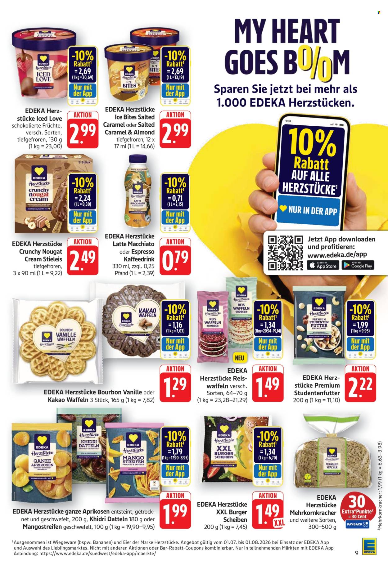 Leták Edeka - 27.7.2026 - 1.8.2026. Strana 9
