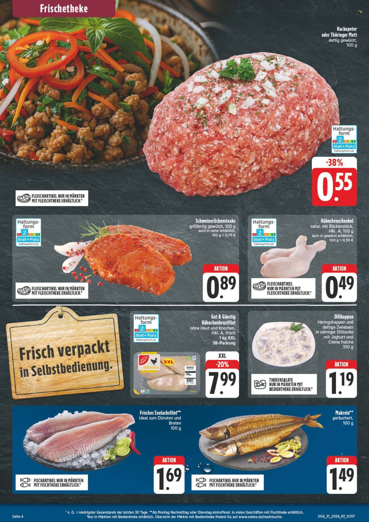 Leták Edeka - 27.7.2026 - 1.8.2026. Strana 4