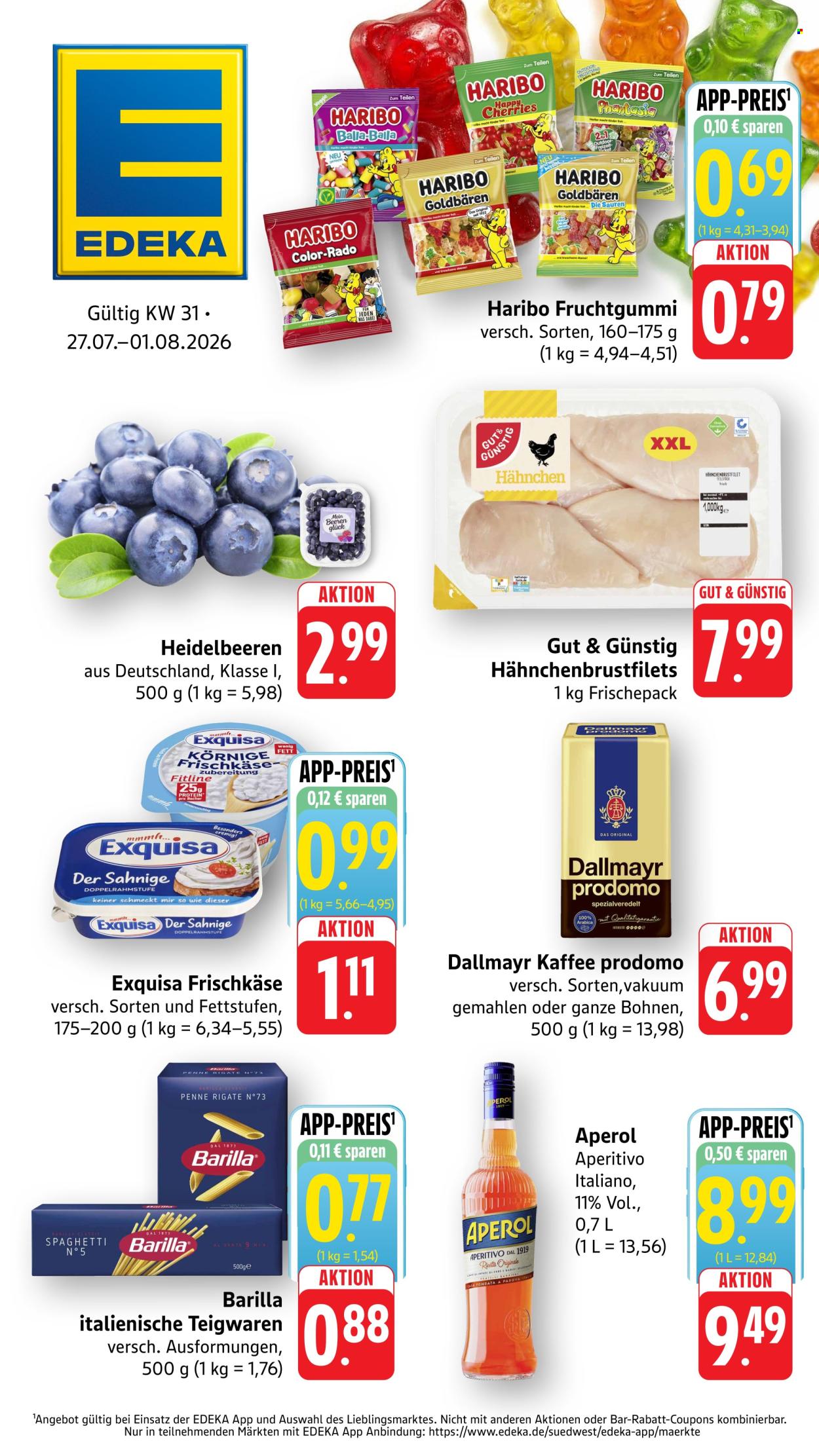 Leták Edeka - 27.7.2026 - 1.8.2026. Strana 1