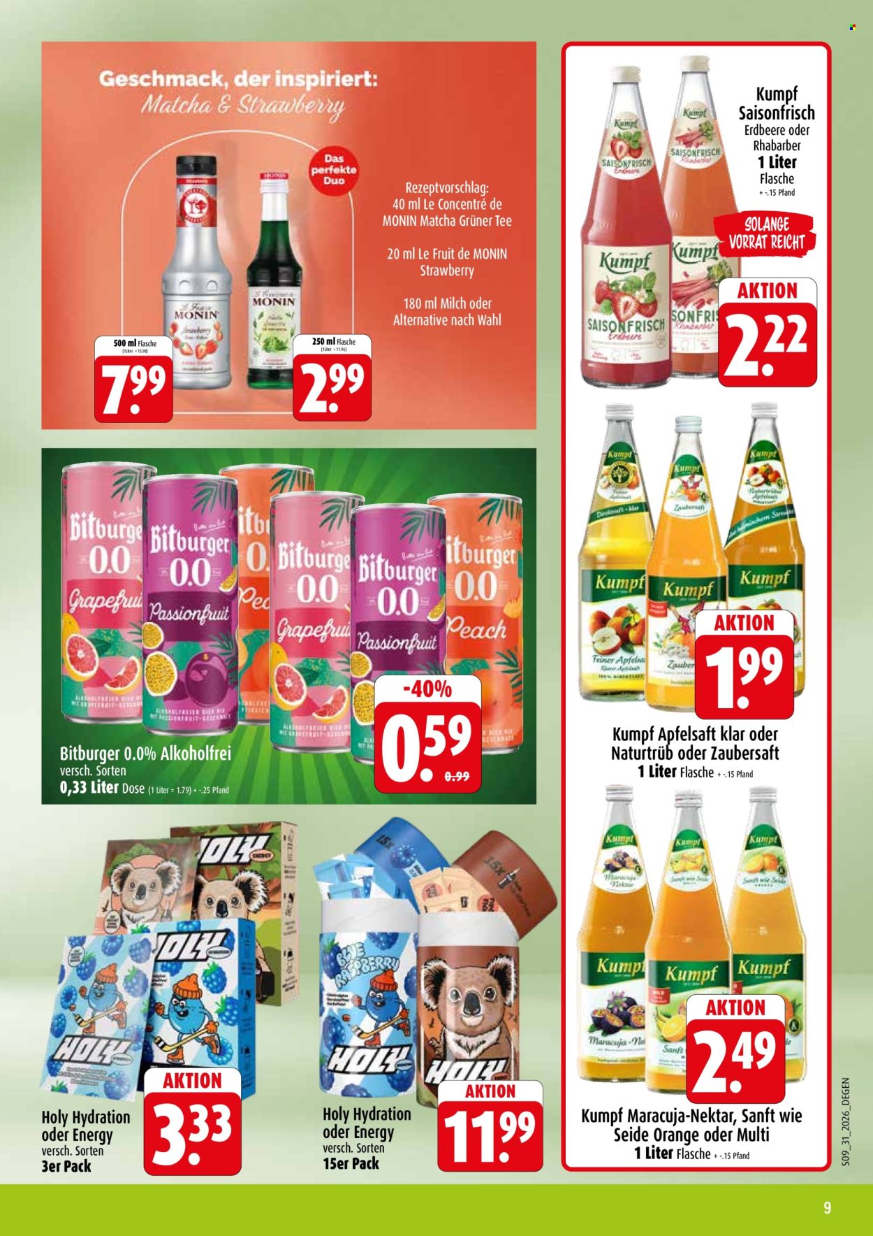 Leták Edeka - 27.7.2026 - 1.8.2026. Strana 9