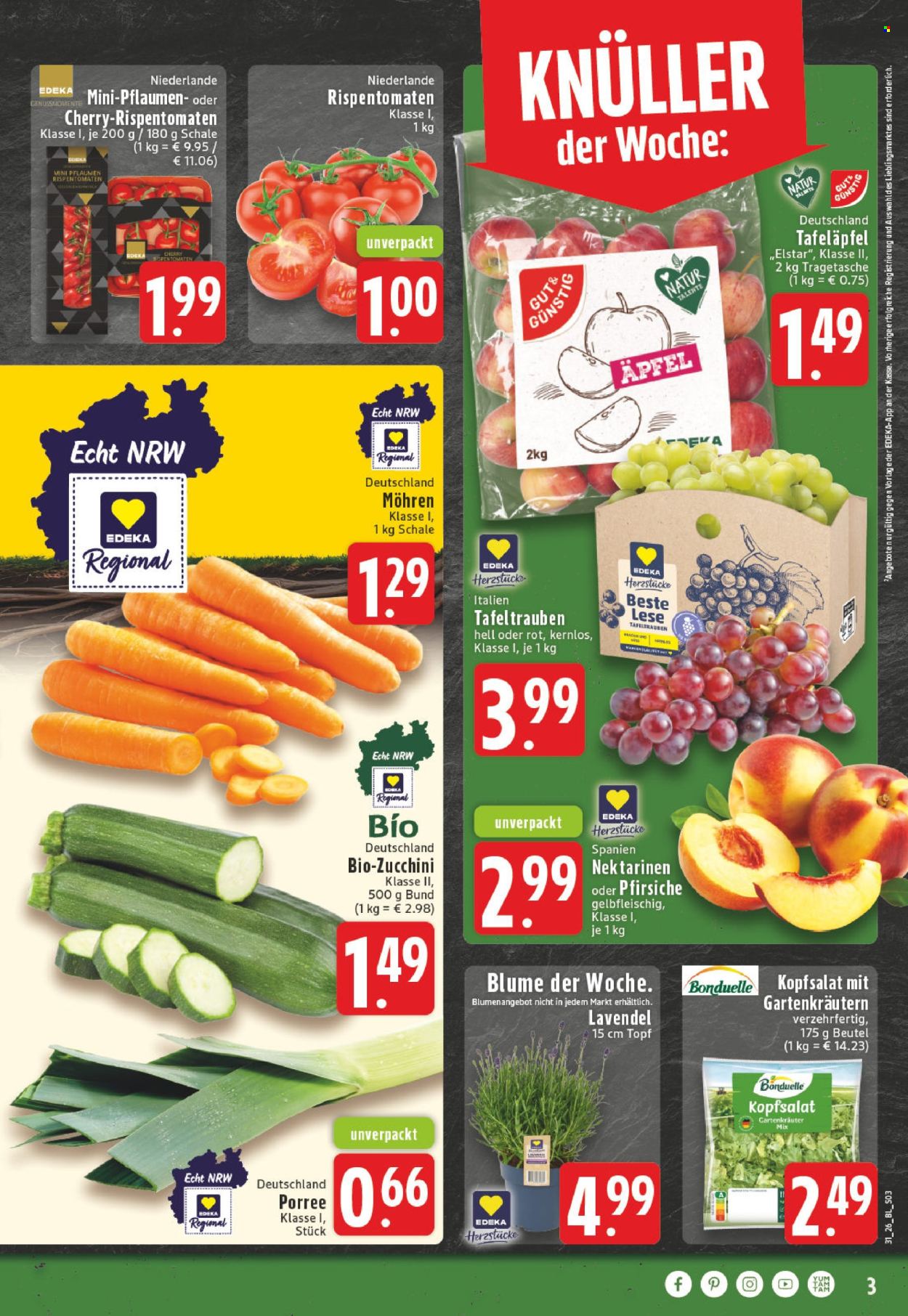 Leták Edeka - 27.7.2026 - 1.8.2026. Strana 3