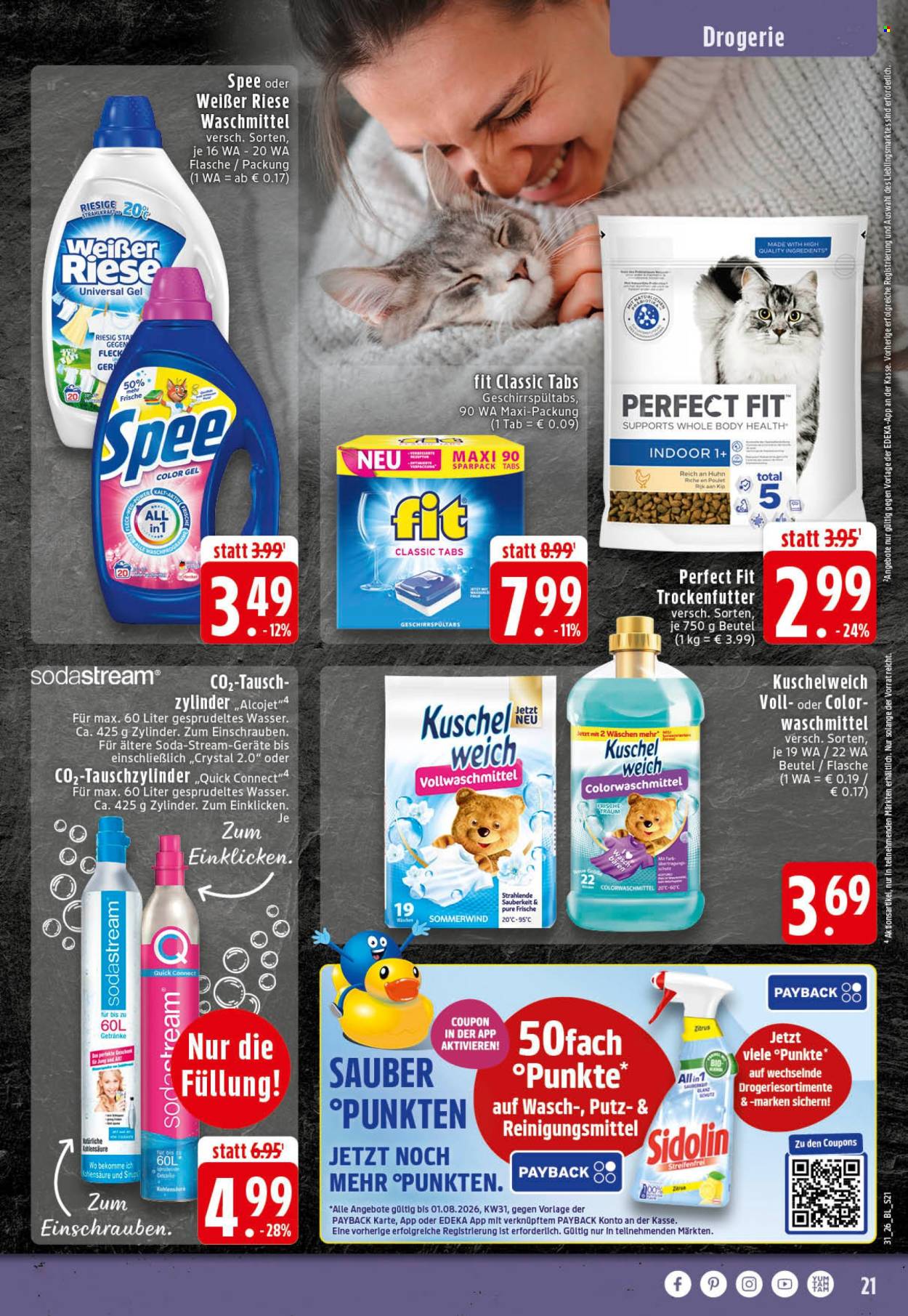 Leták Edeka - 27.7.2026 - 1.8.2026. Strana 21