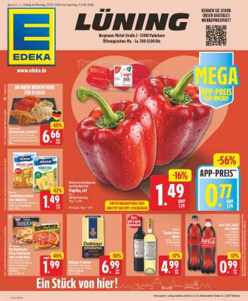 Leták Edeka - 27.7.2026 - 1.8.2026.