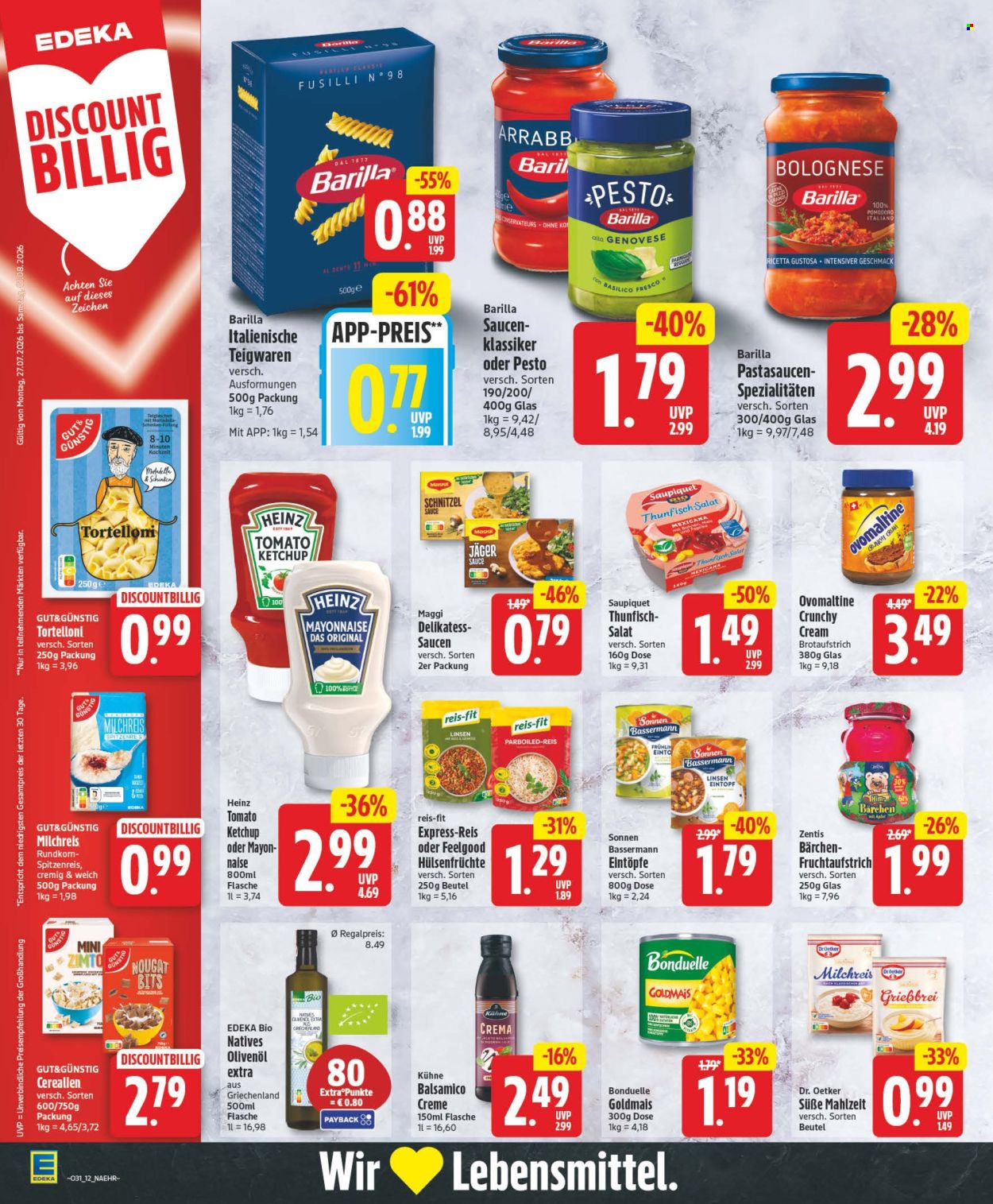 Leták Edeka - 27.7.2026 - 1.8.2026. Strana 12