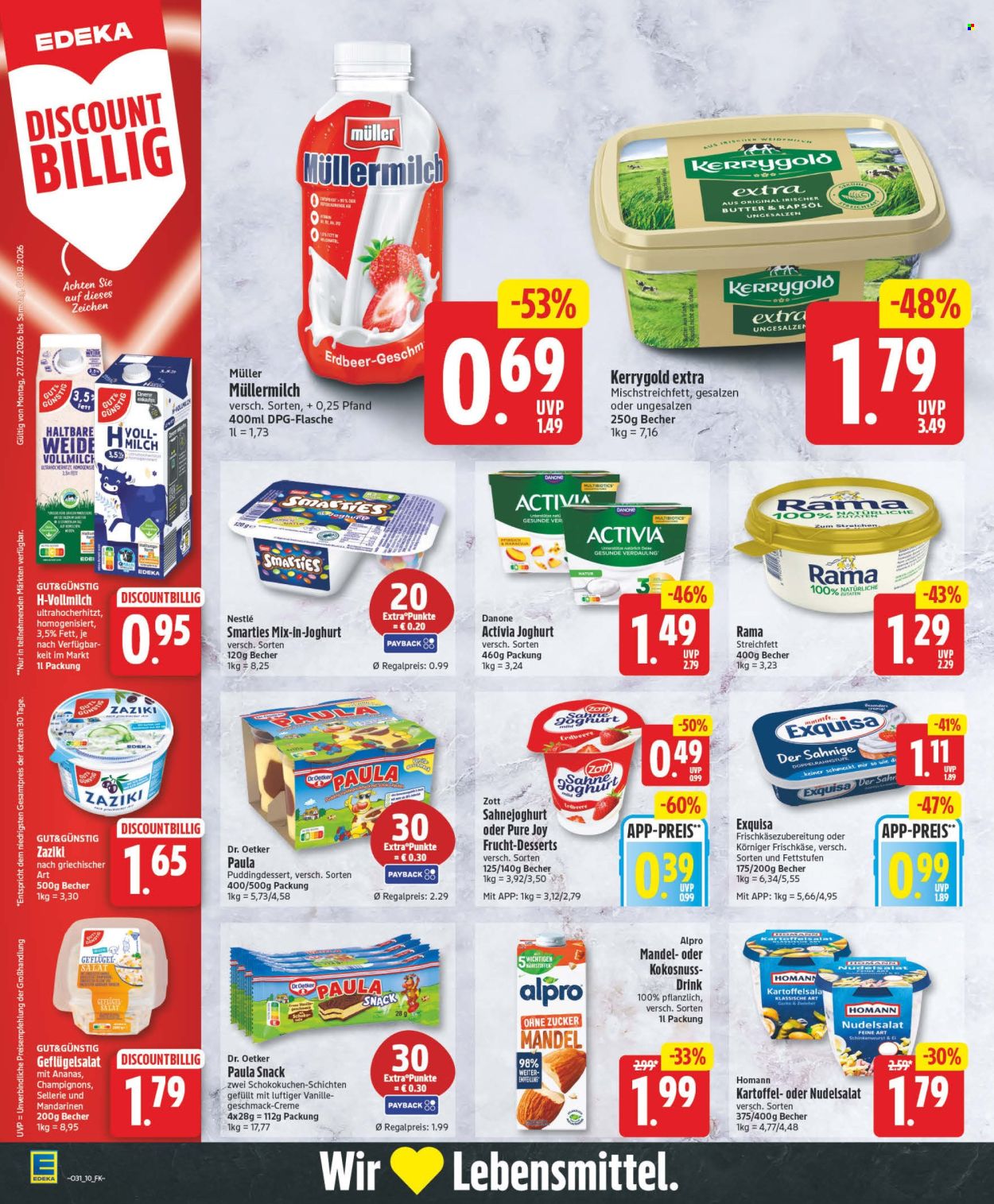Leták Edeka - 27.7.2026 - 1.8.2026. Strana 10