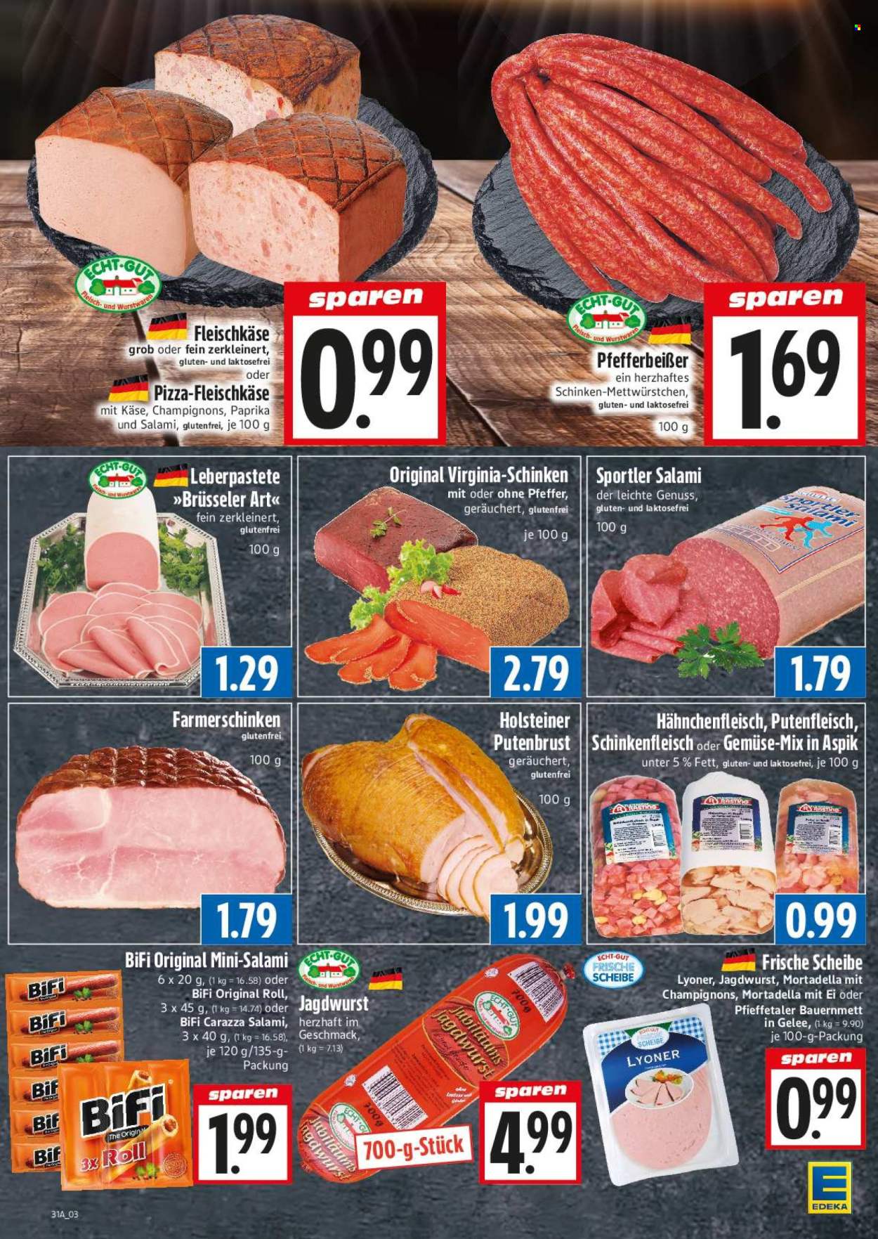 Leták Edeka - 27.7.2026 - 1.8.2026. Strana 3