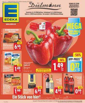 Leták Edeka - 27.7.2026 - 1.8.2026.