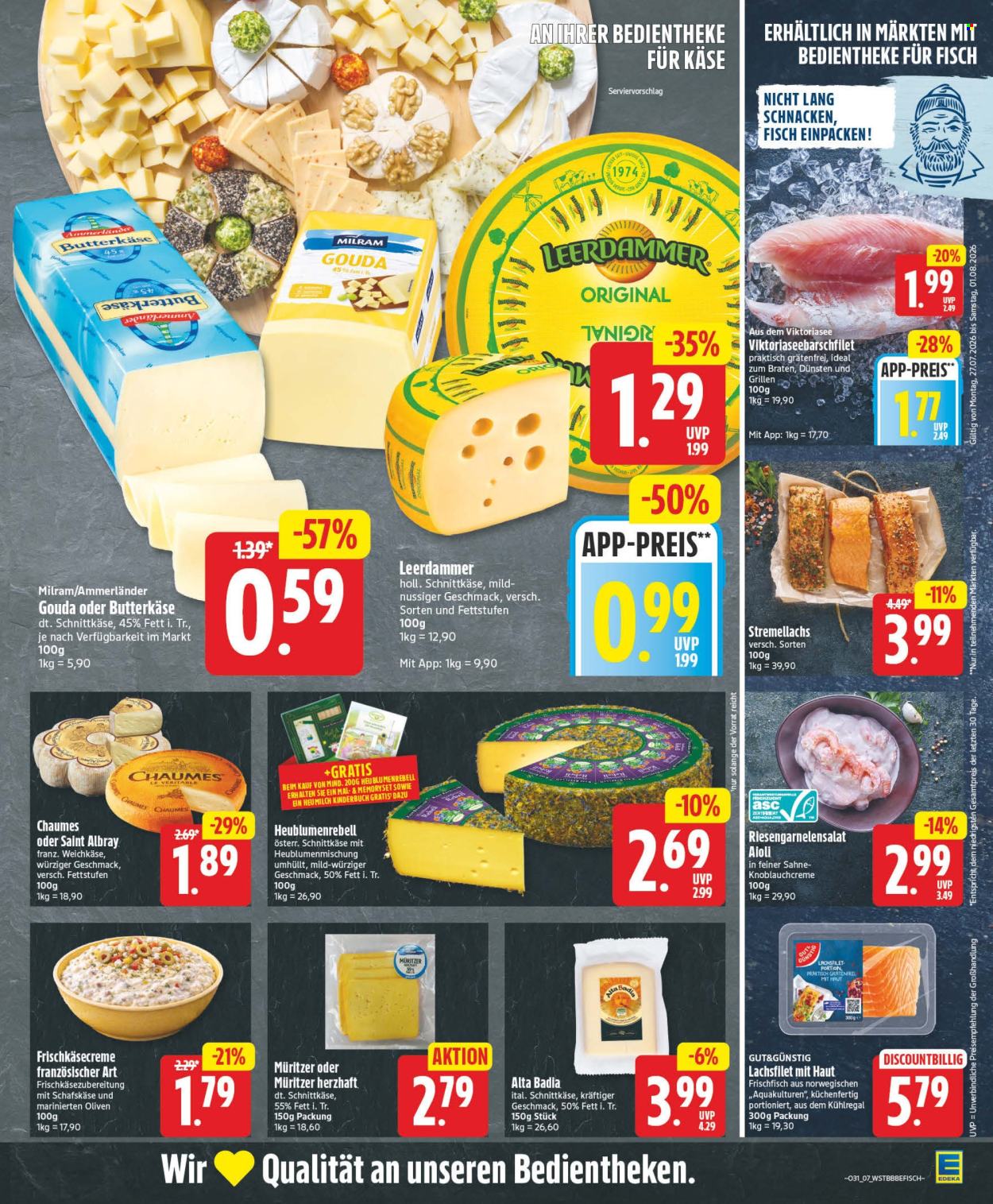 Leták Edeka - 27.7.2026 - 1.8.2026. Strana 7