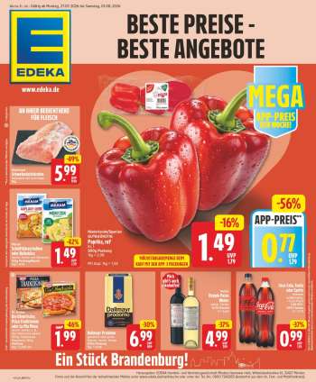 Leták Edeka - 27.7.2026 - 1.8.2026.