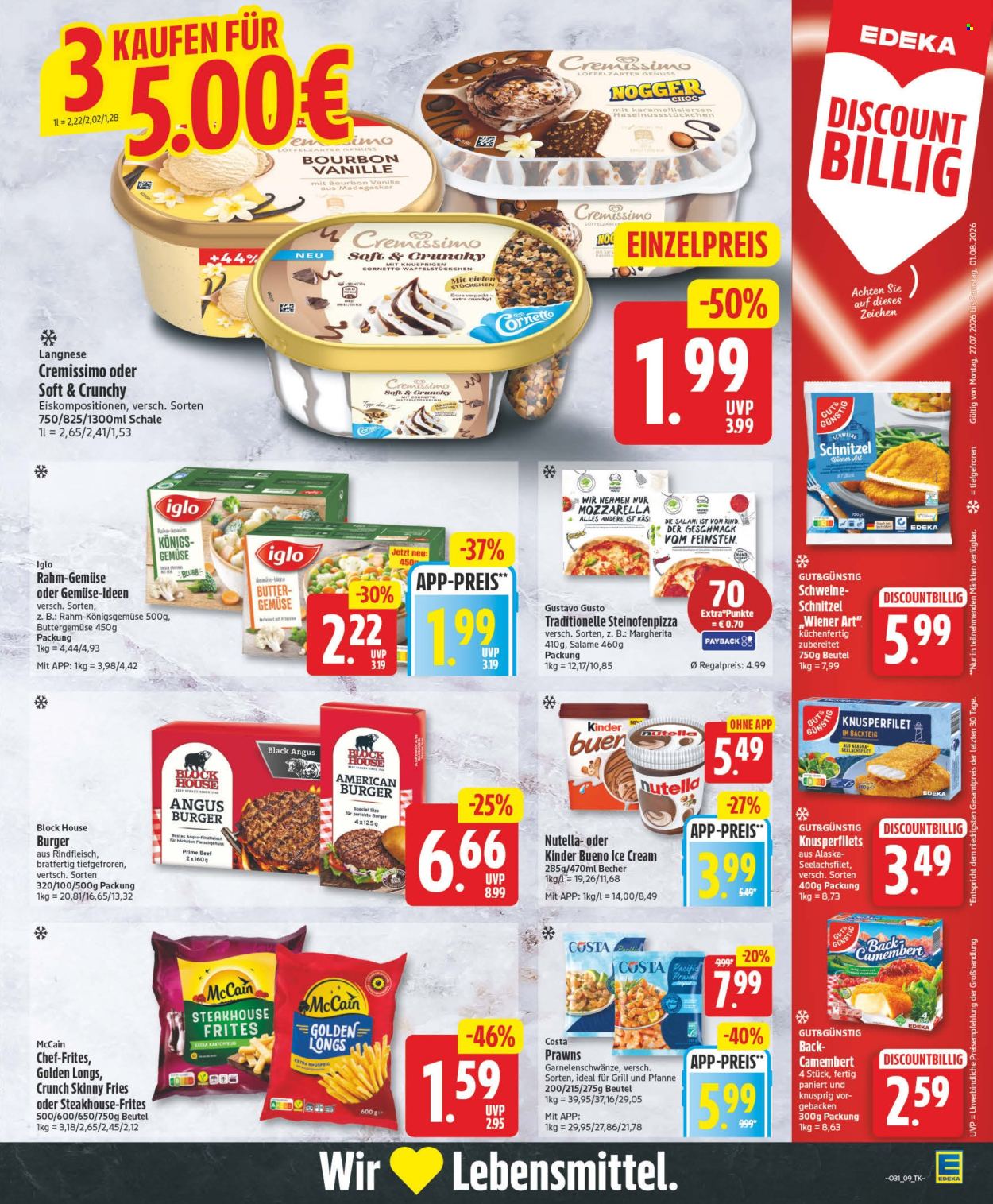 Leták Edeka - 27.7.2026 - 1.8.2026. Strana 9