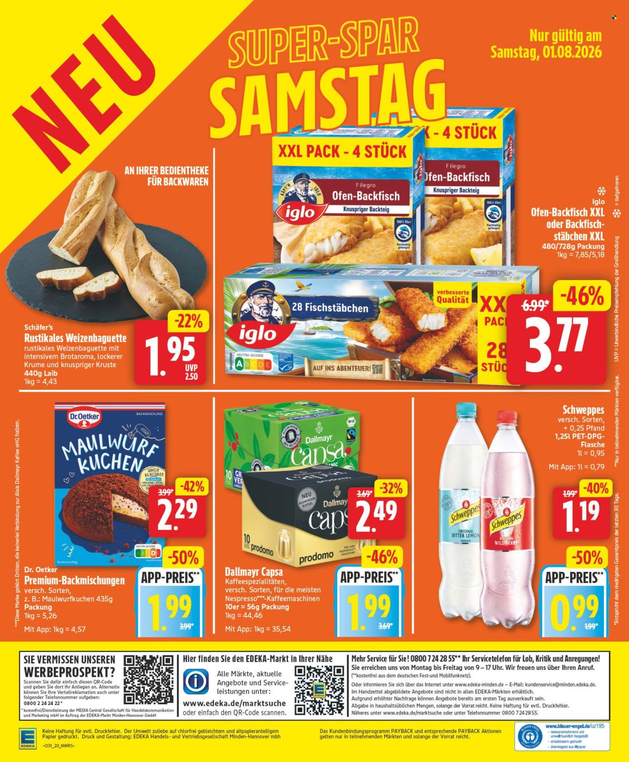 Leták Edeka - 27.7.2026 - 1.8.2026. Strana 20