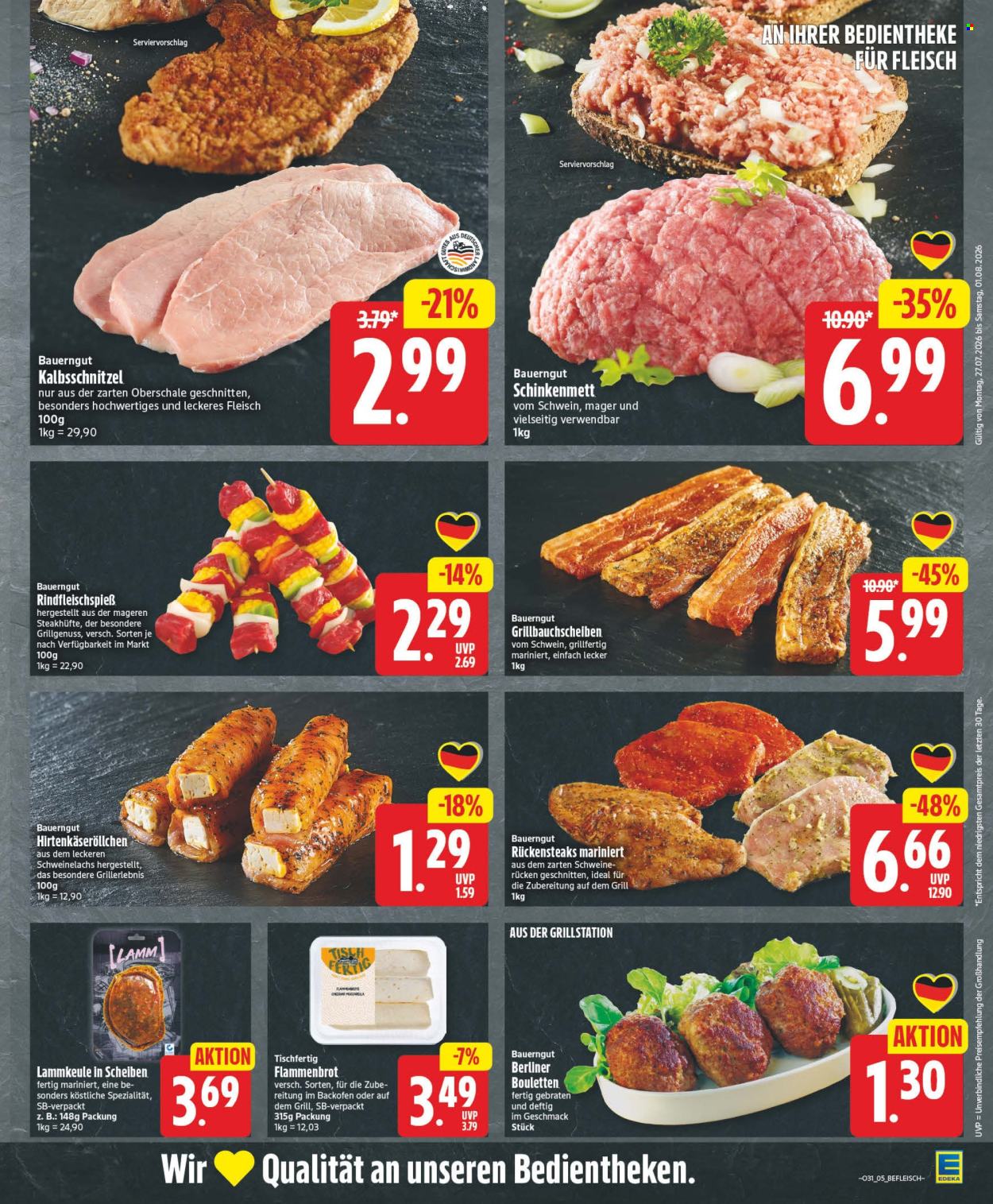 Leták Edeka - 27.7.2026 - 1.8.2026. Strana 5