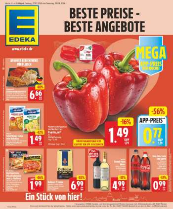 Leták Edeka - 27.7.2026 - 1.8.2026.