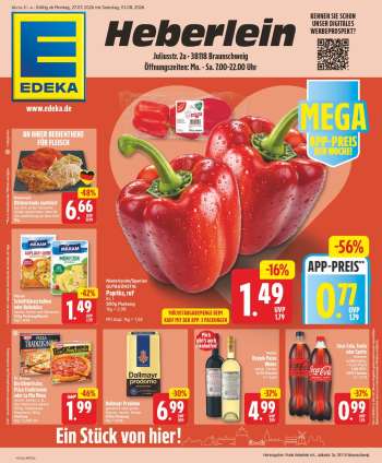 Leták Edeka - 27.7.2026 - 1.8.2026.