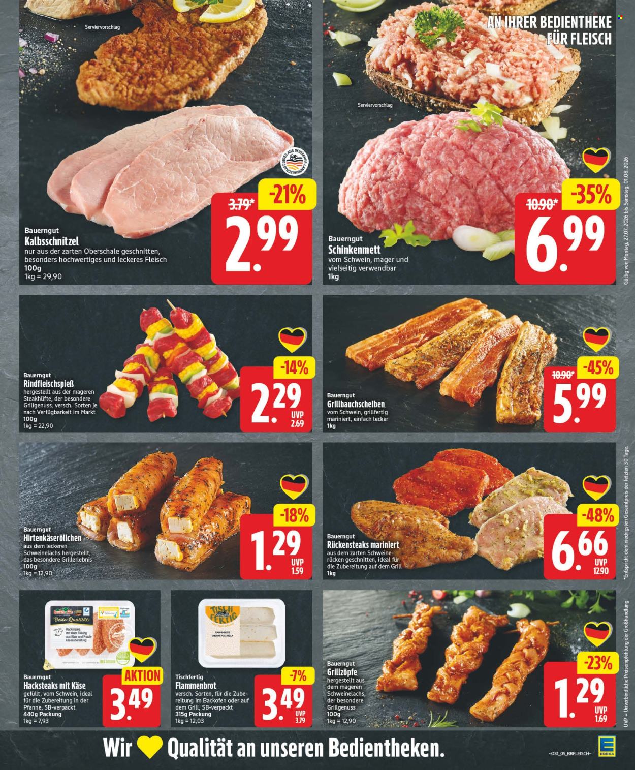 Leták Edeka - 27.7.2026 - 1.8.2026. Strana 5