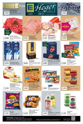 Leták Edeka - 27.7.2026 - 1.8.2026.
