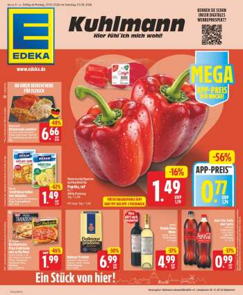 Leták Edeka - 27.7.2026 - 1.8.2026.