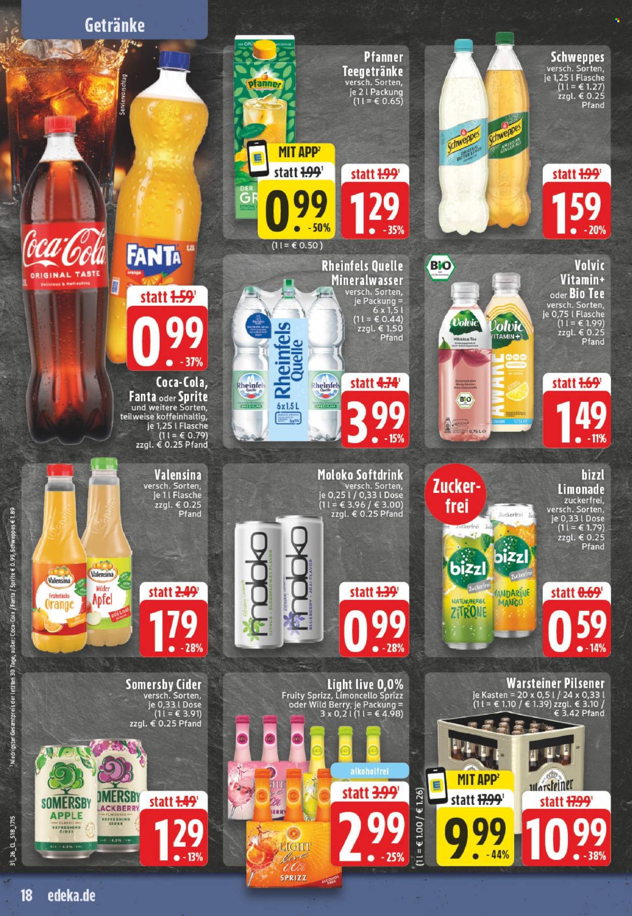 Leták Edeka - 27.7.2026 - 1.8.2026. Strana 18
