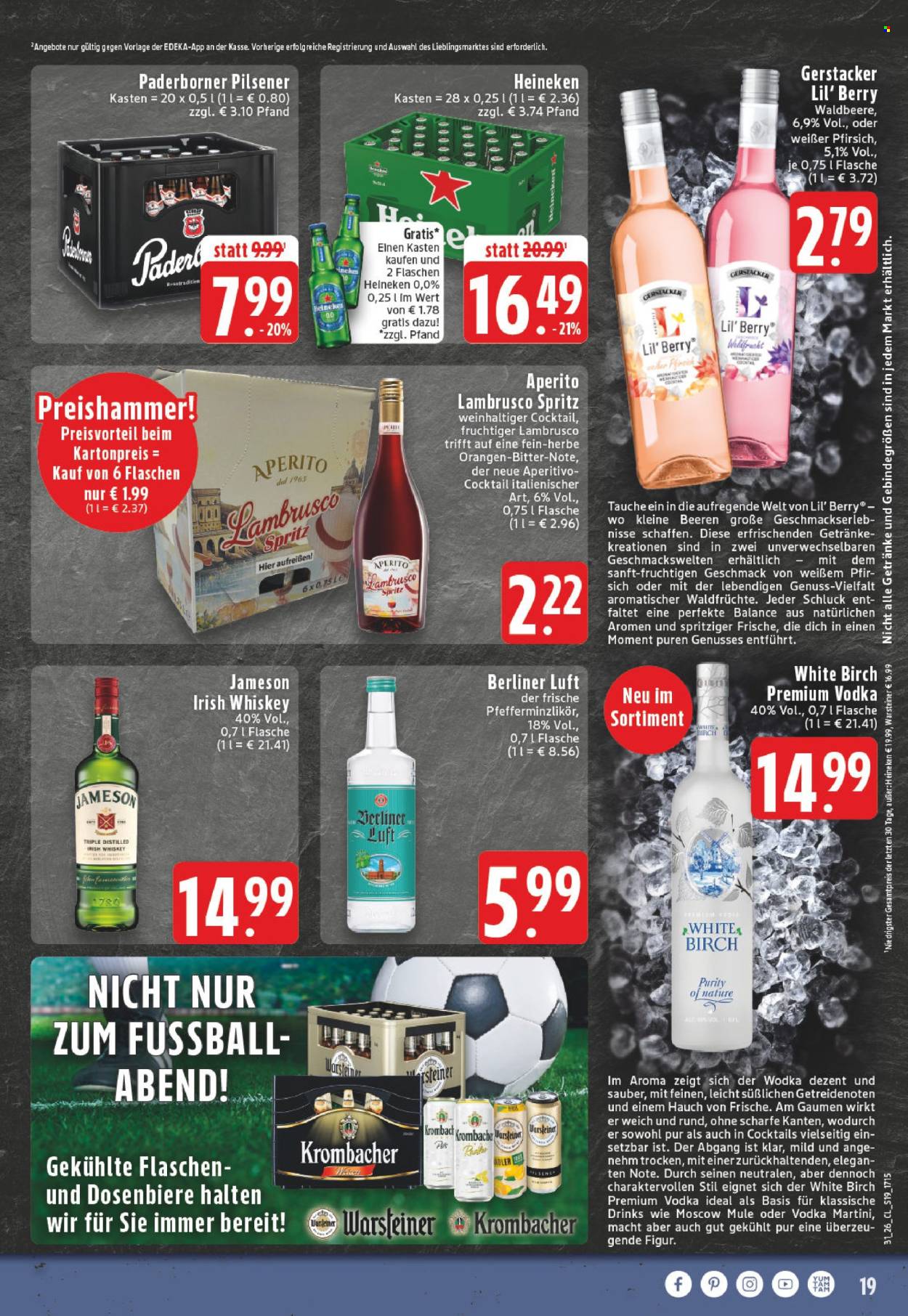 Leták Edeka - 27.7.2026 - 1.8.2026. Strana 19