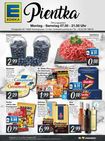 Leták Edeka - 27.7.2026 - 1.8.2026.